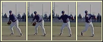 shortstop throwing to second