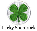shamrock motivational patch