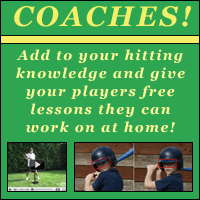 Backyard Hitting Lessons
