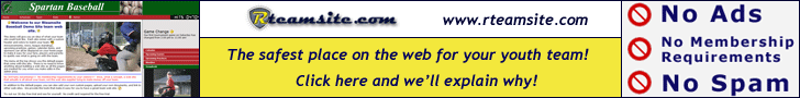 Baseball Team and League Websites