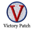 victory motivational patch